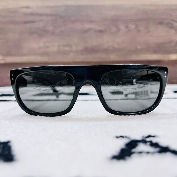 Celine Flat Top Rectangular Tinted Sunglasses - Picture 2 of 9